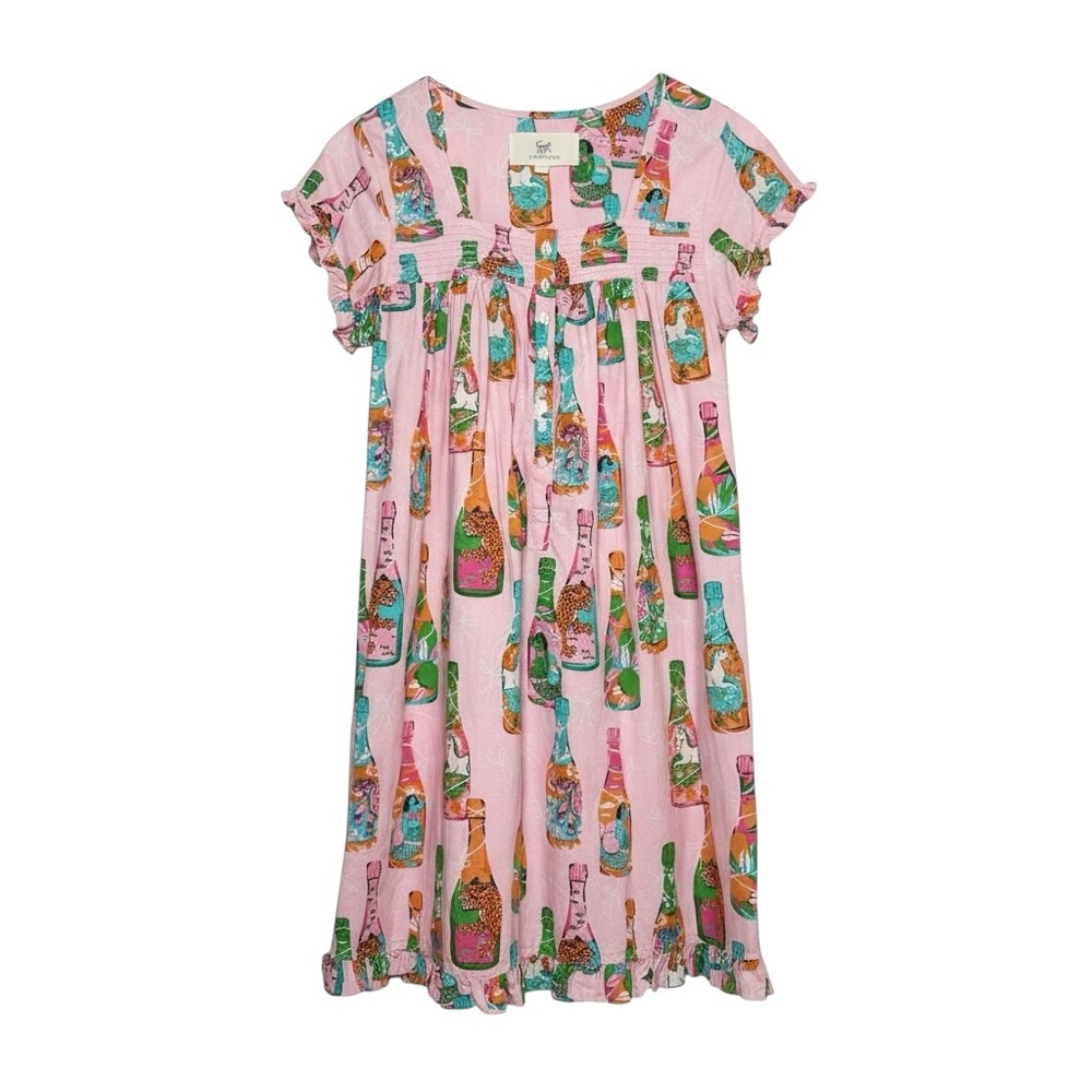 Printfresh Pop the Bubbly Pintuck Nightgown Size XXS